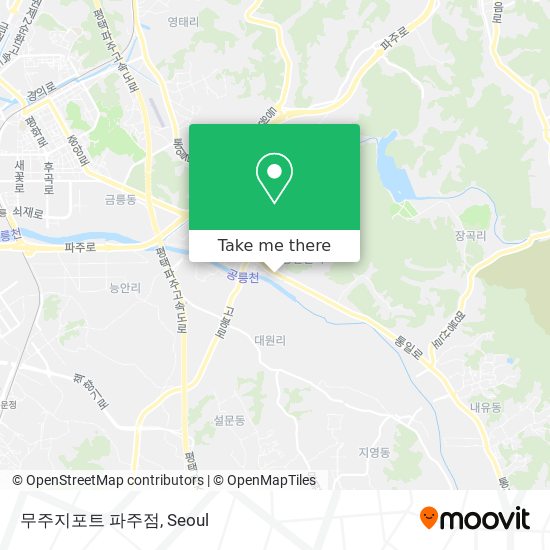 무주지포트 파주점 map