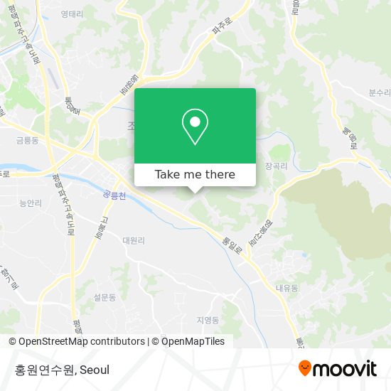 홍원연수원 map