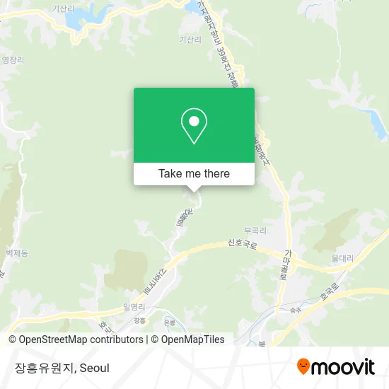 장흥유원지 map