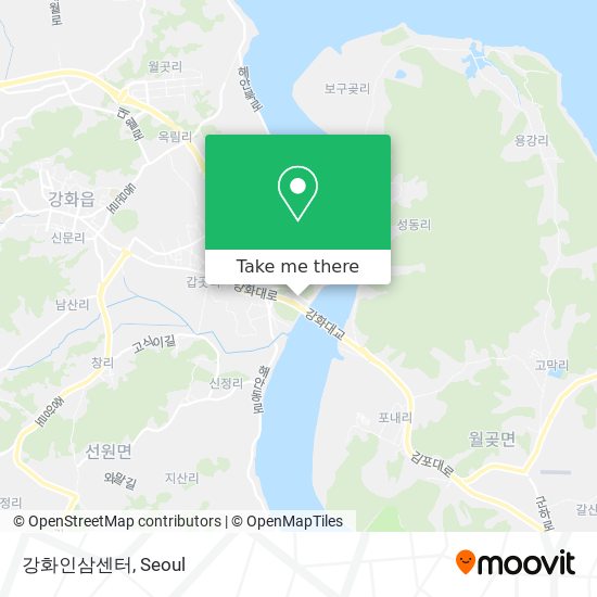 강화인삼센터 map