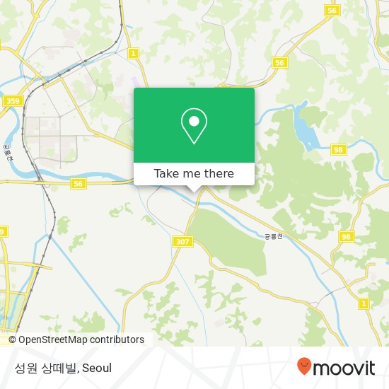 성원 상떼빌 map