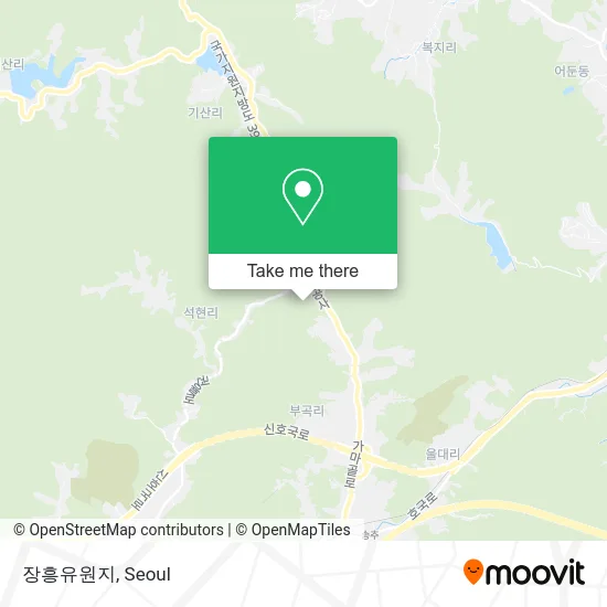 장흥유원지 map