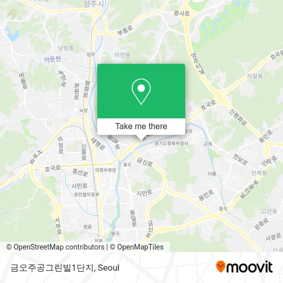금오주공그린빌1단지 map