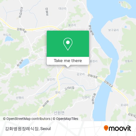 강화병원장례식장 map