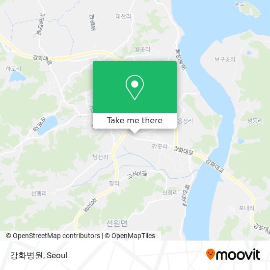 강화병원 map