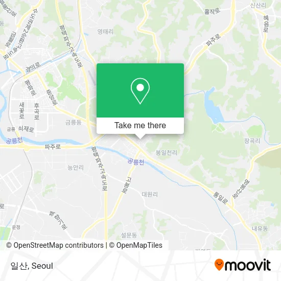 일산 map