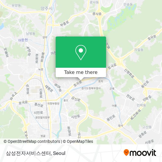 삼성전자서비스센터 map
