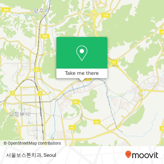 서울보스톤치과 map