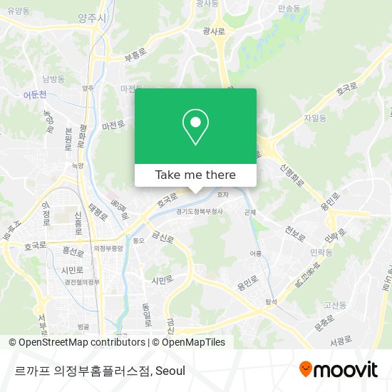 르까프 의정부홈플러스점 map