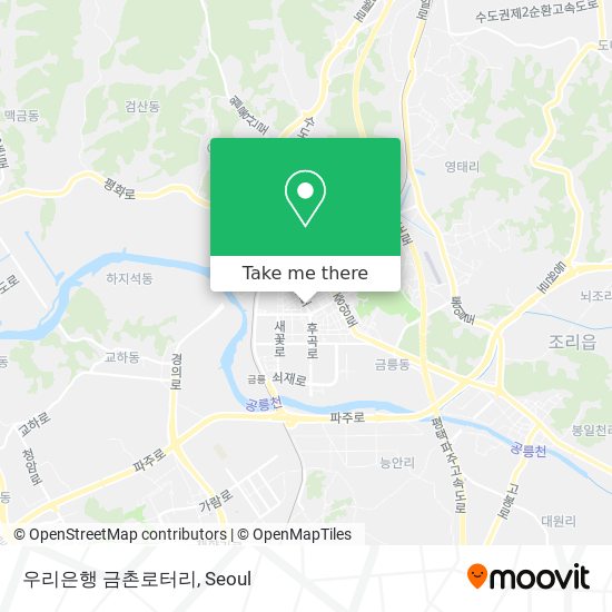 우리은행 금촌로터리 map