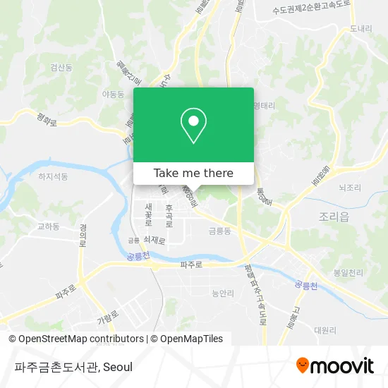 파주금촌도서관 map