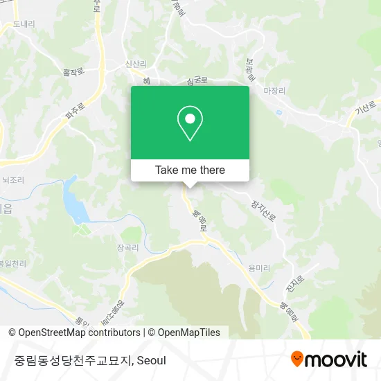 중림동성당천주교묘지 map