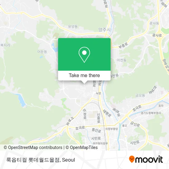 룩옵티컬 롯데월드몰점 map