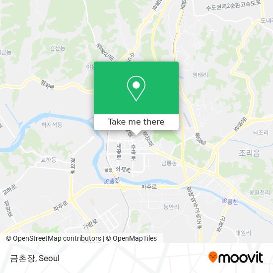 금촌장 map
