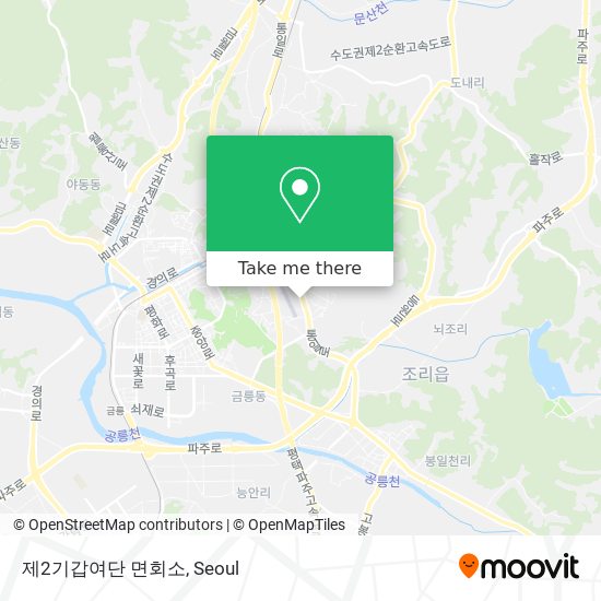 제2기갑여단 면회소 map