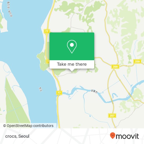 crocs map