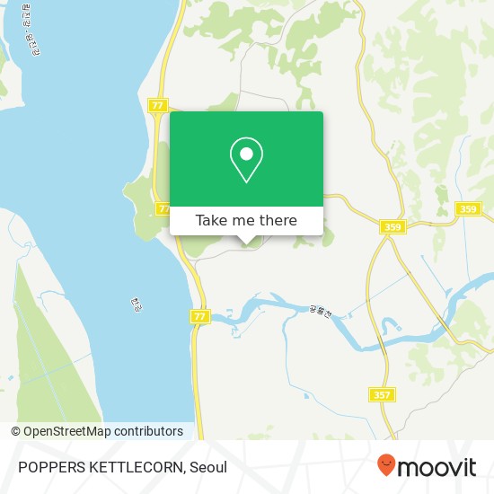 POPPERS KETTLECORN map