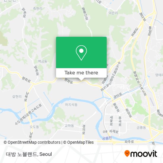 대방 노블랜드 map