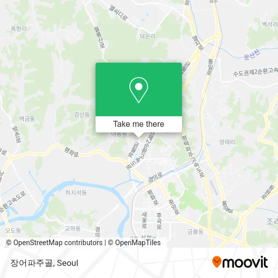 장어파주골 map
