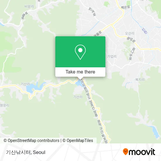기산낚시터 map