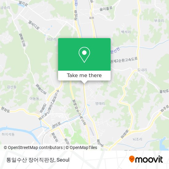 통일수산 장어직판장 map