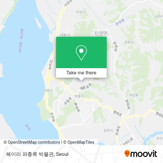 헤이리 파충류 박물관 map
