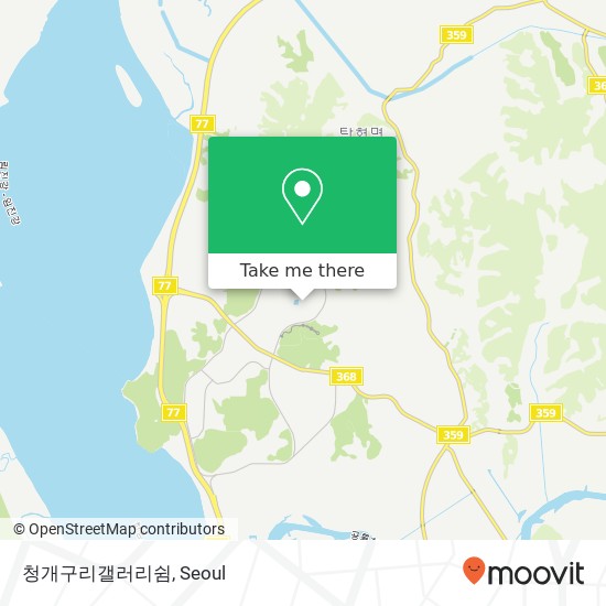 청개구리갤러리쉼 map