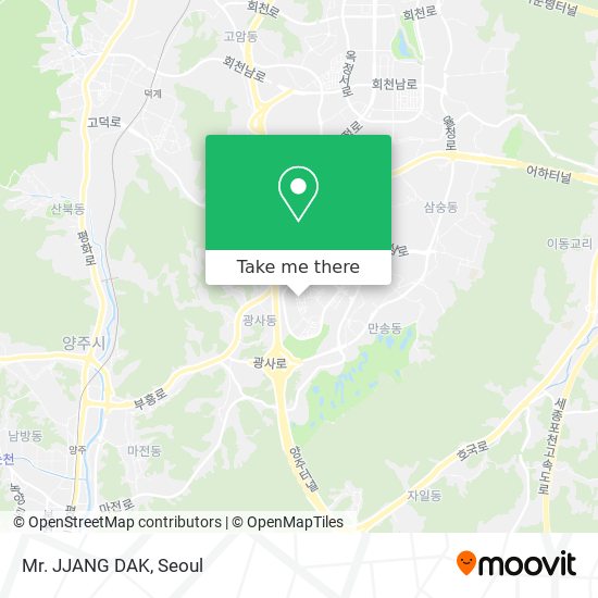 Mr. JJANG DAK map