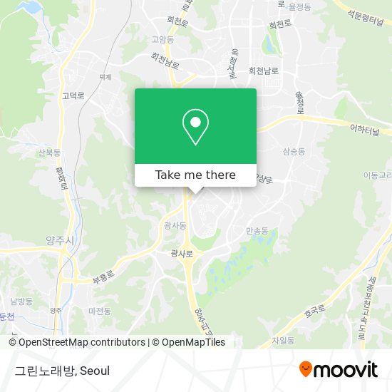 그린노래방 map