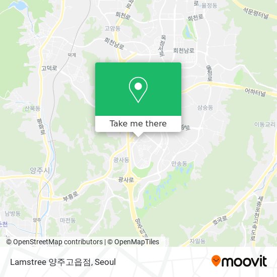 Lamstree 양주고읍점 map