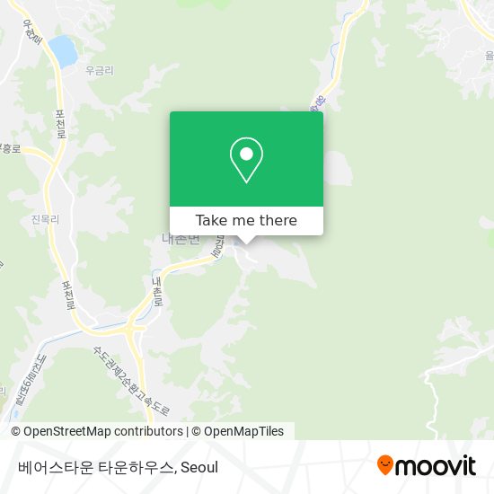 베어스타운 타운하우스 map