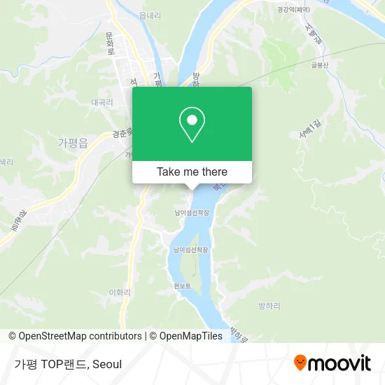 가평 TOP랜드 map