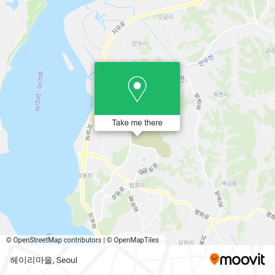 헤이리마을 map