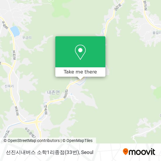 선진시내버스 소학1리종점(33번) map