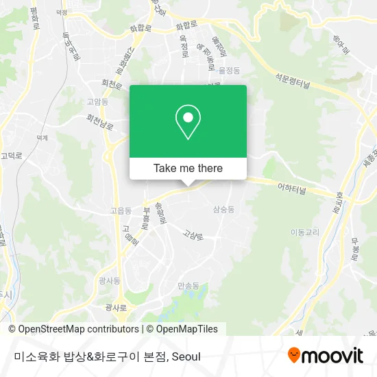미소육화 밥상&화로구이 본점 map