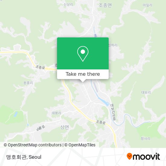 맹호회관 map