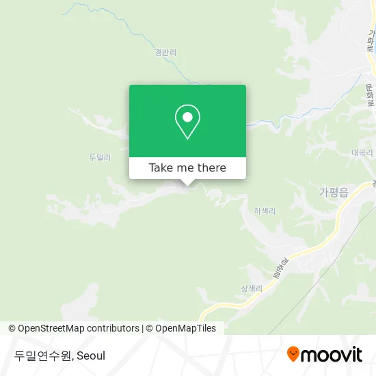 두밀연수원 map