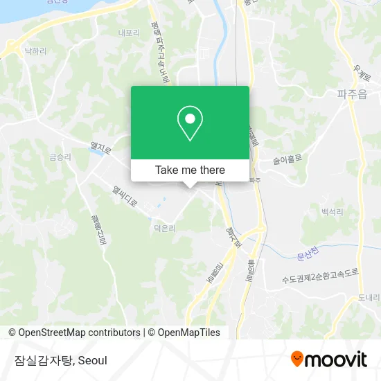 잠실감자탕 map