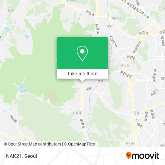NAK21 map