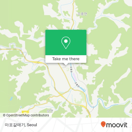 마포갈매기 map