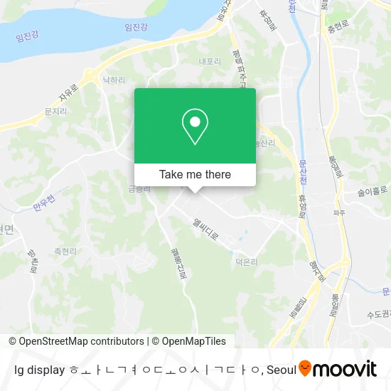 lg display ㅎㅗㅏㄴㄱㅕㅇㄷㅗㅇㅅㅣㄱㄷㅏㅇ map