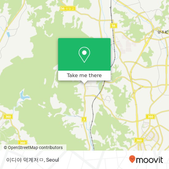 이디야 덕계저ㅁ map