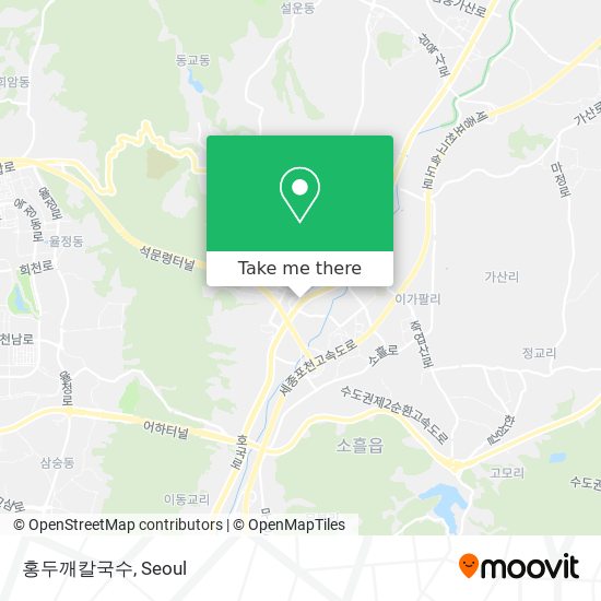 홍두깨칼국수 map