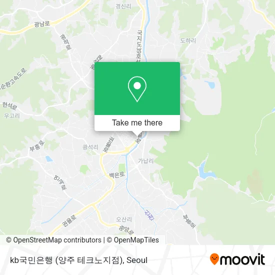 kb국민은행 (양주 테크노지점) map
