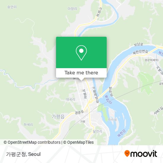 가평군청 map