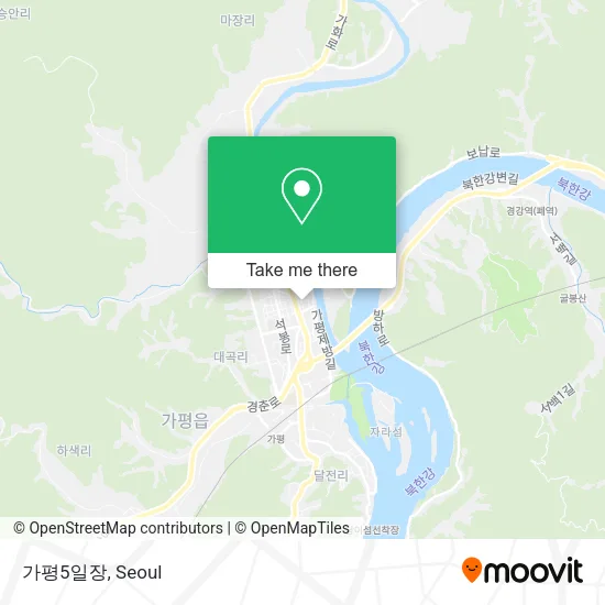 가평5일장 map