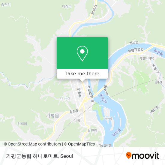 가평군농협 하나로마트 map