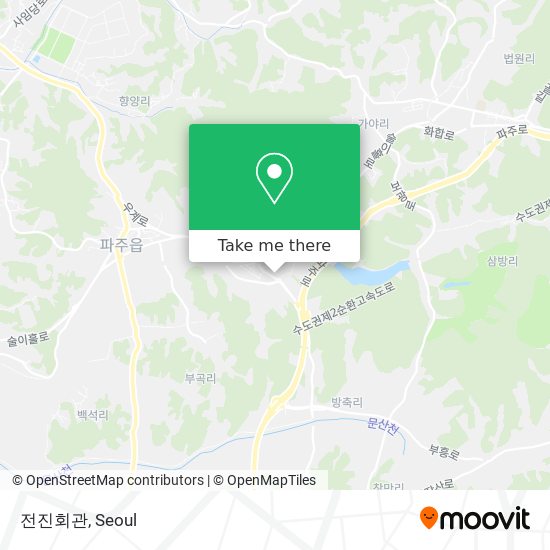 전진회관 map