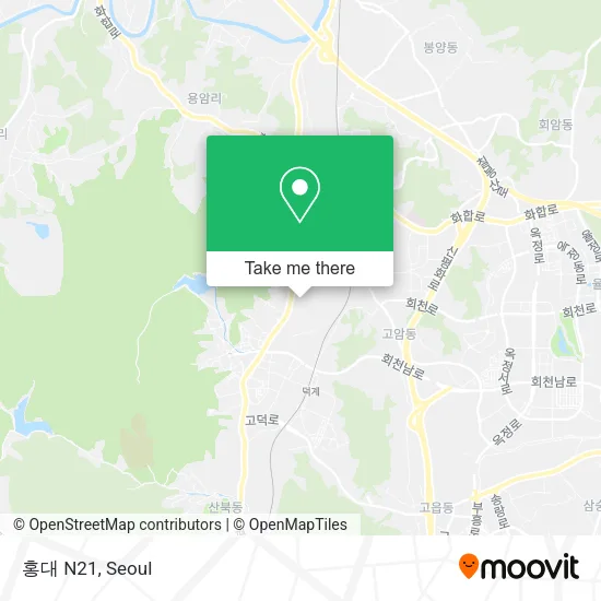홍대 N21 map