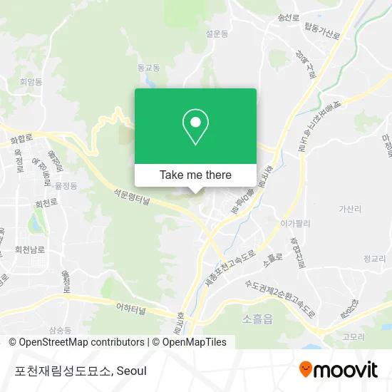 포천재림성도묘소 map